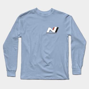 N Performance (Smaller) micron grey Long Sleeve T-Shirt